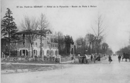 Forêt De SENART - Hôtel De La Pyramide - Route De Paris à Melun - Animé - Sénart