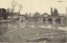 France Conflans Station  Feldpost 1916 - Autres & Non Classés