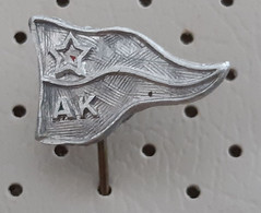 Athletic Club AK Olimpija Ljubjana Slovenia  Ex Yugoslavia Vintage Pin Badge - Leichtathletik