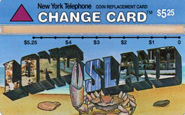 UNITED STATES - L&G - NYNEX - LONG ISLAND - 310E - MINT - CRAB - Cartes Holographiques (Landis & Gyr)