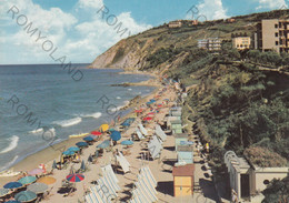 CARTOLINA  GABICCE,PESARO,MARCHE,MARE-MONTE,VACANZA,SPIAGGIA,LUNGOMARE,VACANZA,ESTATE,SOLE,VIAGGIATA 1962 - Pesaro