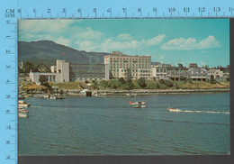 Postcard- Nanaimo, B.C. Canada, Harbour & Skyline, Hotel Malaspina, Hydravion -  Carte Postale - Nanaimo