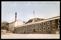 PORTALEGRE - MILITARES-QUARTEIS -Quartel De Artelharia E Fabrica De Rolhas.( Ed. De Diogo José Roque Nº 8) Carte Postale - Portalegre