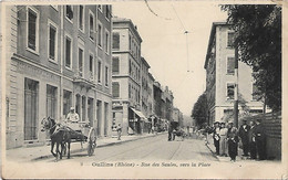 OULLINS - Rue Des Saules Vers La Place - Attelage - Oullins