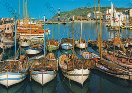 CARTOLINA  GABICCE LIDO,PESARO,MARCHE,IL PORTO,MARE,SPIAGGIA,SOLE,VACANZA,ESTATE,BELLA ITALIA,VIAGGIATA 1976 - Pesaro