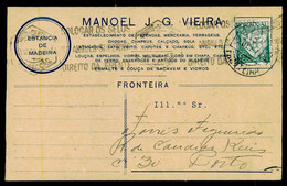 FRONTEIRA - PUBLICIDADE - "Manoel J. G. Vieira"  Carte Postale - Portalegre