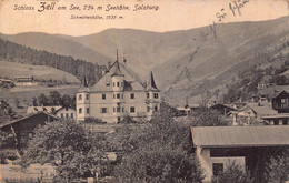 ZELL Am SEE SALZBURG AUSTRIA~SCHLOSS-SEEHOHE-SCHMITTENHOHE~1913 PHOTO POSTCARD  56515 - Zell Am See