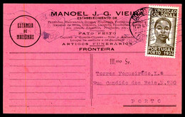 FRONTEIRA - PUBLICIDADE - "Manoel J. G. Vieira"  Carte Postale - Portalegre