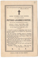 Huyge Petrus-Joannes, Gemeenteraad Lokeren, °  Puurs 1822-Lokeren 1865 - Overlijden
