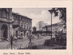 Acqui Terme - Piazza Italia - Formato Grande Non  Viaggiata – FE170 - Padova