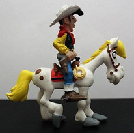 Lucky Luke - Figurine Lucky Luke Et Jolly Jumper - Schleich 1984 Et Plastoy 1997 - Altri & Non Classificati