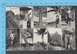 Postcard- Multi-view From Honolulu Hawaii USA (10  Stamps View )  -  Carte Postale - Honolulu