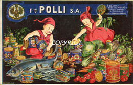 PUBBLICITA' -ADVERTISING-ILL.BERNARDON-F.lli POLLI S.A. MILANO- - Advertising