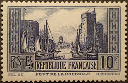 R1491/415 - 1929/1931 - PORT De LA ROCHELLE - N°261 (III) NEUF** LUXE - TRES BON CENTRAGE - Cote (2022) : 170,00 € - Unused Stamps