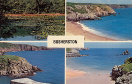 Postcard Bosherston  Nr Pembroke Pembrokeshire / Dyfed My Ref B14584 - Pembrokeshire