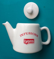 THEIERE Infusions LYONS - Porcelaine Pillivuyt - Contenance 25 Cl - Teapots