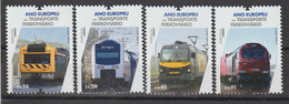 PORTUGAL - ANO EUROPEU DO TRANSPORTE FERROVIARIO - Used Stamps