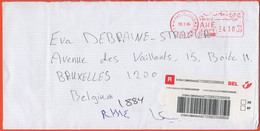 EGITTO - EGYPTE - Egypt - 2004 - 430 EMA, Red Cancel - Registered - Viaggiata Da Cairo Per Bruxelles, Belgium - Storia Postale