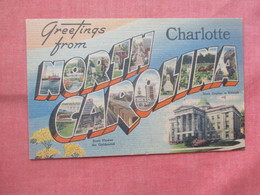 Greetings     Charlotte North Carolina > Charlotte  .  Ref 5523 - Charlotte