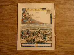 Protège-Cahier/Couverture"Série Historique N° 21 - "Première Invasion" -Format Plié 22,8 X 18,3 Cm Env. - Protège-cahiers