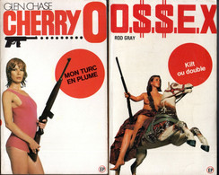 Lot 2 Romans  Ossex Kilt Ou Double & Cherry O Mon Turc En Plume Editions Publications Prenieres De 1975 & 1976 - Altri & Non Classificati