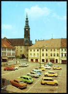 F6559 - TOP Großenhain Markt Parkplatz Oldtimer - Bild Und Heimat Reichenbach - Grossenhain