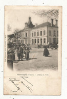 Delcampe - JC, Cp , 86 , CHAUVIGNY , L'hôtel De Ville , Dos Simple , Voyagée 1902 - Chauvigny