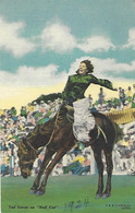 ETATS-UNIS - CPA - USA - RODEO - Spectacle Cow-Boy Cheval - Tad Lucas On Hell Cat - 1924 - Autres & Non Classés
