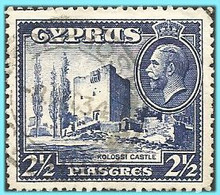 CYPRUS- GREECE- GRECE- HELLAS 1934: From Set Used - Oblitérés