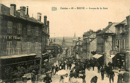 Brive * Avenue De La Gare * Hôtel De France * Coiffeur - Brive La Gaillarde