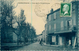 Marignane * La Rue De La République * Boucherie Charcuterie - Marignane