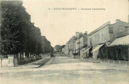 St Maixent * Avenue Gambetta * Café Restaurant - Saint Maixent L'Ecole