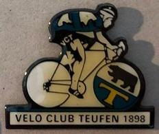 CYCLISME - VELO - BIKE - CYCLISTE - CYCLES - VELO CLUB TEUFEN  1898 - SUISSE  - SCHWEIZ - SWITZERLAND - SVIZZERA - (30) - Ciclismo