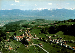 Flugaufnahme Walzenhausen Mit Rheintal (6259) * 4. 11. 1983 - Walzenhausen