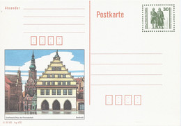 Duitsland DDR Postkaart Geillustreerd Greifswald 30 Pfg Ongebruikt (5349) - Cartes Postales - Neuves