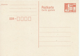 Duitsland DDR Postkaart 25pfg Oranje Ongebruikt (5353) - Postales - Nuevos
