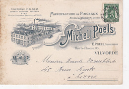 Vilvoorde -Michel Poels - Manufacture De Pinceaux - Rue De Flandre 93 - Vilvoorde