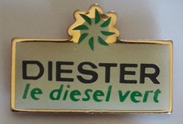 UU92 Pin's Carburant Huile Oïl Diester Le Diesel Vert Achat Immédiat - Carburants