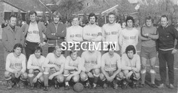 Foto Voetbalploeg 1977 @ Overmere - Berlare