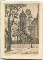 Berlin-Rixdorf - Radierung - Kirche Ca. 1940 Original-Radierung - Handabzug - Neukölln