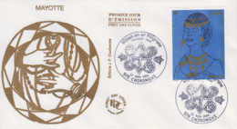 Enveloppe  FDC  1er  Jour    MAYOTTE    Bijoux  En  Or   Filigrane   CHIRONGUI   2004 - Sonstige & Ohne Zuordnung