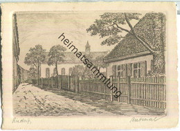 Berlin-Rixdorf - Radierung - Beetsaal Ca. 1940 - Original-Radierung - Handabzug - Neukoelln