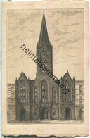 Berlin - Radierung - St. Simeonskirche - Wassertorstrasse - Ca. 1938 Original-Radierung - Handpressen-Kupferdruck - Neukoelln