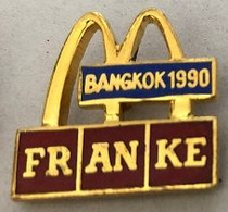 MC DONALD'S - MAC DO - MC DONALD - MAC DONALD'S - MAC DONALD - BANGKOK 1990 - THAÏLANDE - FRANKE -    (30) - McDonald's