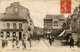 Morlaix * La Rue D'aiguillon * Comptoir National D'escompte De Paris * Grand Bazar - Morlaix