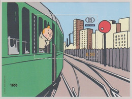 TRV - BL12A - Kuifje/ Tintin - Hergé (genummerd/Numéroté - N° 1653) - 1996-2013 Vignettes [TRV]