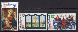 New Zealand 1975 Christmas Set Of 3, Used, SG 1083/5 (A) - Gebruikt