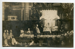 ITALIE ROME CARTE PHOTO 31 Décembre 1926 Ponterficale Cérémonie Avec Pape Pie XI  ?    /D18  2021 - Sonstige & Ohne Zuordnung