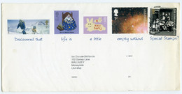 ROYAL MAIL SPECIAL STAMPS / ADDRESS - WALLASEY, GORSEY LANE (McKENZIE) - Lettres & Documents