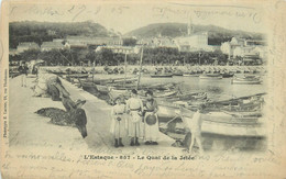 MARSEILLE - L'Estaque, Le Quai De La Jetée. - L'Estaque